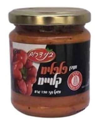 פלפלים קלויים 190 גרם- כשר פרווה