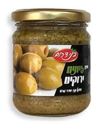 טפנד זתים ירוקים 190 גרם- כשר פרווה